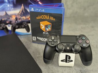 Sony Playstation 4 Slim 500GB 1 ovládač, 1 náhodná hra - 3