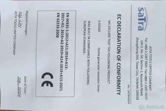 Vykonny Generator ozonu 60g ATWFS, ozon O3 cistic vzduchu - 3