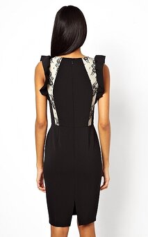 Exkluzívne elegantné šiatky S/M - M - 3