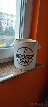 Predám nádobu Ditmar – Urbach na horčicu Gröger senf - 3