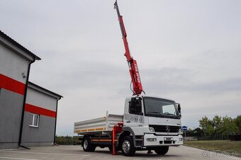 MERCEDES ATEGO 12T TROJSTRANNÝ SKLÁPAČ HYDRAULICKÁ RUKA EU4 - 3