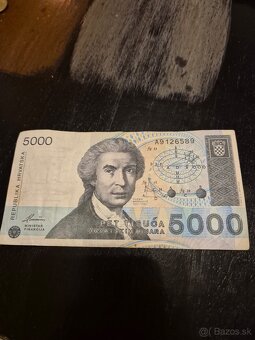 Juhoslovanské a chorvátske bankovky - dinare - 3