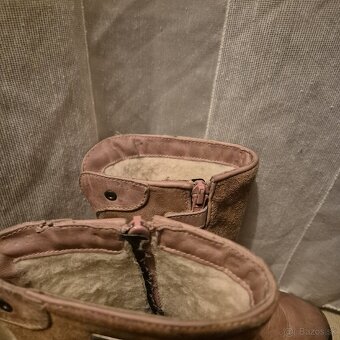 Čižmy NATURINO koža/vlna č.35 - 3