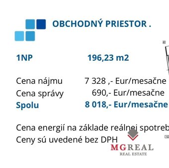 Obchodné priestory 196m2, Poštová ul., Staré Mesto - 3
