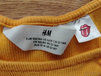 Tielko The Rolling Stones H&M, veľ. 158/164 - 3