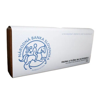 Fauna a flóra na Slovensku 2025 - 3x 3,33 Eur Ag mince - 3