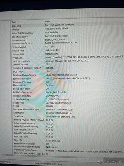 Herný počítač - I7 9700K, RTX 3060 12GB, 16GB DDR4 - 3