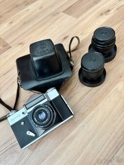 Zenit-E fotoaparát + 2 objektívy - 3