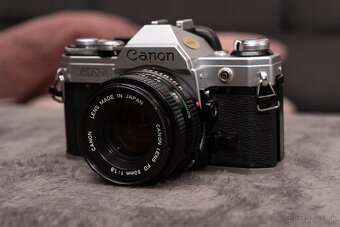Canon ae1 + Canon 50mm f1.8 (PREDANÝ) - 3