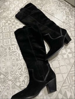 Cierne kovboj cizmy - 3
