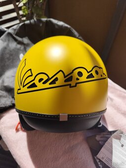 Prilba Vespa visor 3.0 žlta gelosia xs - 3