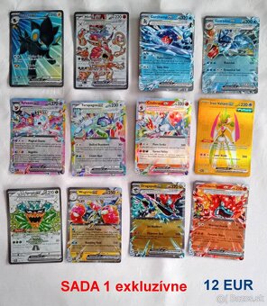 Pokemon karty - exkluzívne, sady, albumy - 3