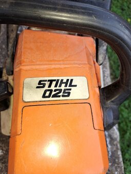 Motorová píla stihl025 - 3