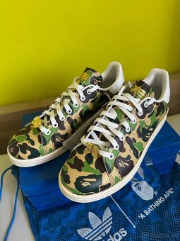 Tenisky Adidas Stan Smith + BAPE - 3