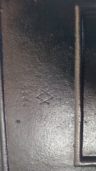 Starožitné liatinové dvierka - 3