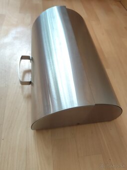 Nerezový chlebník zn. Ikea - 3