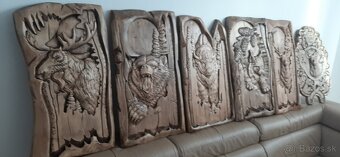 Drevené obrázky Poľovnicke motivy 60×40cm.hrubka4cm - 3