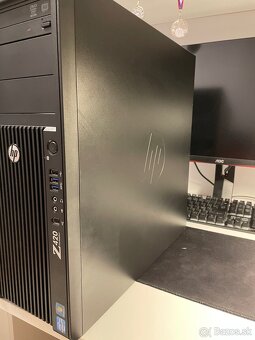 HP Z420 Workstation / 8 Jadier / 16 Vlákien / 16 Gb RAM - 3
