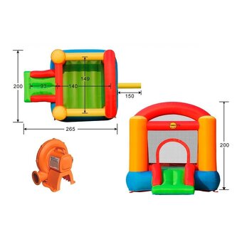 Skákaci Hrad Happy Hop - 3