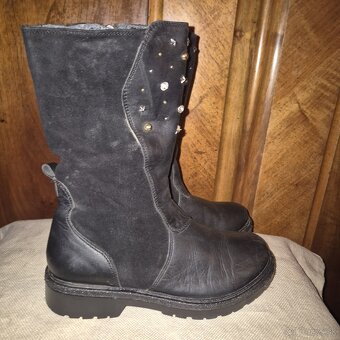 Detské čižmy č.33 kožené - 3