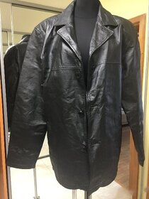 Pánsky kožený kabát DIFFERENT veľ.XL - 3