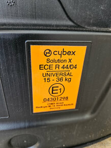Autosedacka Cybex Solution X - 3