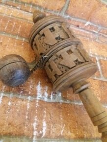 Meditačný drevený mlynček cena 12€/25cm/ - 3
