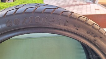 Moto pneu sada 80/100-18 + 90/90-18 - 3