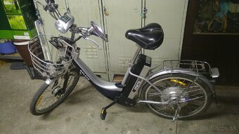 Retro elektrobicykel funkčný - 3