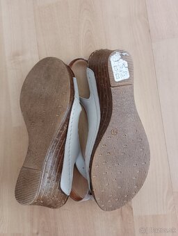 Kožené sandale pollonus, 39 - 3