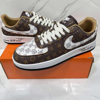 Nike Air Force x Louis Vuitton Browm - 3
