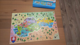 TREFL Puzzle Mapa Slovenska 44 dielov - 3