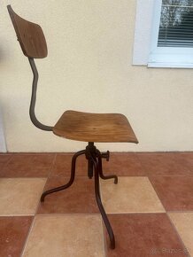 idustriálna vintage stolička - 3