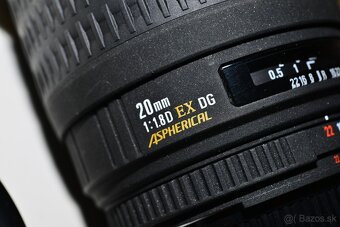 Sigma AF 20mm f/1,8 EX DG Aspherical pro Nikon - 3