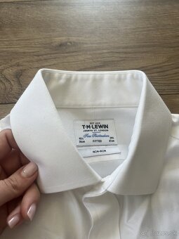 Panska biela kosela kvalitna, zn. TM Lewin, vel. M - 3