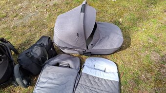 EASYWALKER Set XXL kočík kombinovaný Harvey3 Fossil Grey - 3