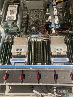 Lacno HP DL380p Gen8 server, 2x 2680v2, 128gb ram, 16x 2.5" - 3