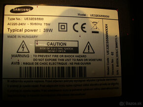 SAMSUNG UE32ES5500W LCD led TV - 3