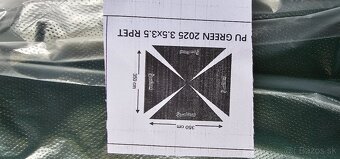 Plachta na slnečník 3,5x3 5m - 3