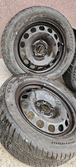 Plechové disky 5x112 a zimné Matador Sibir Snow 205/55 R16 - 3