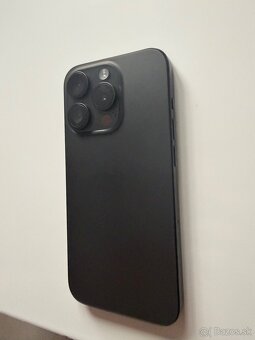 Predám iphone15pro black titanium - 3