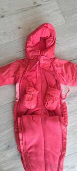 Dievčenská zimná kombinéza vel.74 - 3