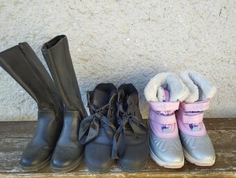 Dievčenské a chlapčenské čižmy, gumáky - 3