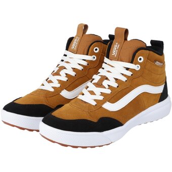 Predám VANS MN Range EXP HI VansGuard (Suede) golden brown/w - 3