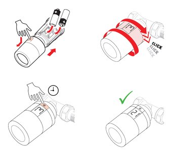 Predám bezdrôtovú termostatickú hlavicu Danfoss Ally - 3