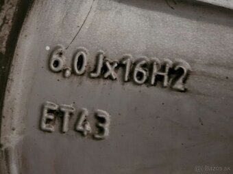 16" alu disk Škoda - 3