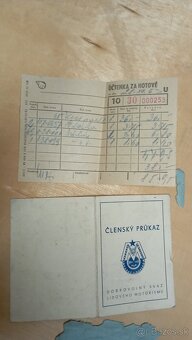 Preukaz..účtenka ..na veterán.. Škoda - 3