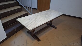 Stolík s kamennou platňou - 3