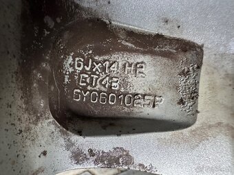 5x100 R14 Original Skoda - 3
