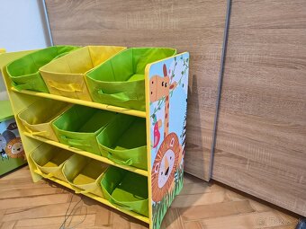 Úložný regál, lavica - 3